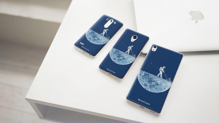 Чохол для Meizu з дизайном зникнення місяця 24486 фото