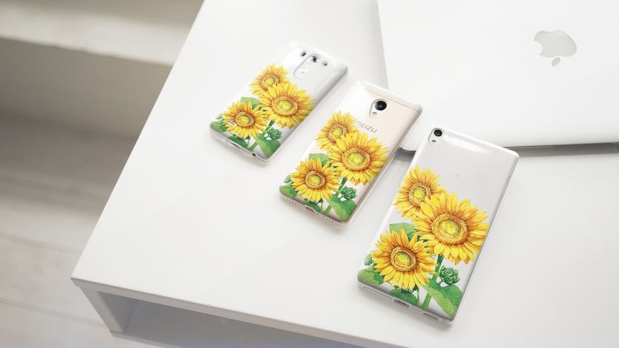Чехол для Samsung с цветочным дизайном №147 29875 фото