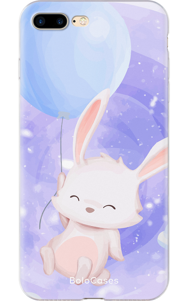 Чохол для iPhone Зайка з повітряною кулею 29202 фото