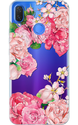 Чохол для Huawei із квітковим дизайном №110 27410 фото