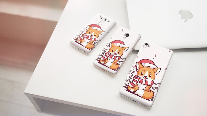 Чохол із Новорічним дизайном №111 для Huawei 28708 фото