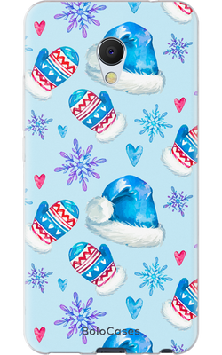 Чехол с новогодним дизайном №127 для Meizu 28805 фото