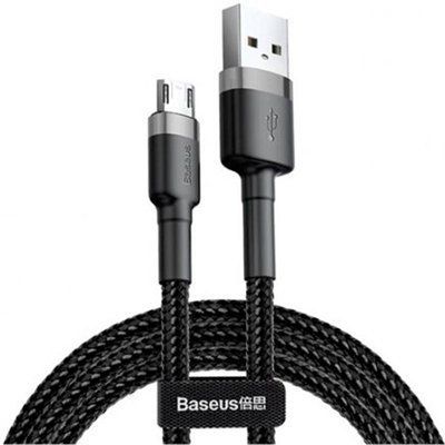 USB cable Baseus Cafule MicroUSB (CAMKLF-AG1) Grey\Black 0.5m 31368 фото