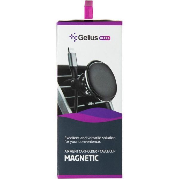 Автомобільний тримач Gelius Ultra GU-CH003 Black 31580 фото