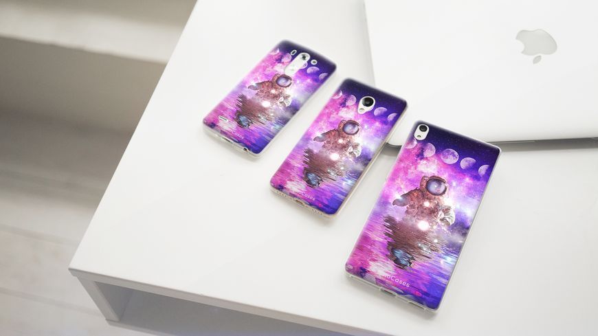 Чохол для Xiaomi з дизайном космонавт серед зірок 23561 фото