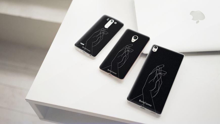 Чехол для Huawei с дизайном Total Black №6 31805 фото