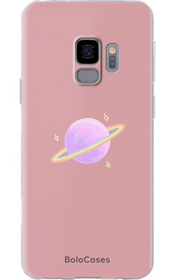 Чехол для Samsung с дизайном радужная планета 27262 фото
