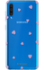 Чохол для Samsung з дизайном лавандові серця 30818 фото 1