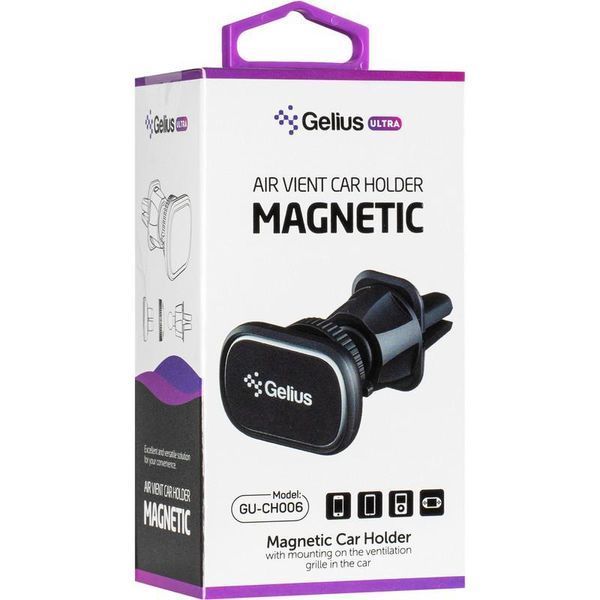 Холдер Gelius Ultra GU-CH006 Black (12 міс) 31649 фото