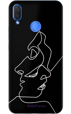Чехол для Huawei с дизайном Total Black №13 31812 фото