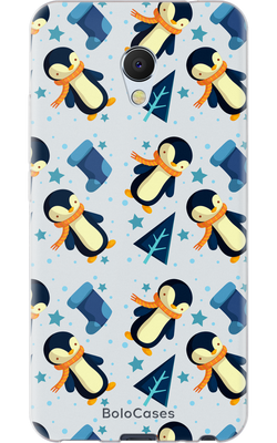 Чехол с новогодним дизайном №134 для Meizu 28812 фото