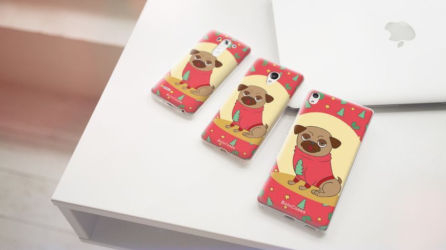 Чехол с Новогодним дизайном №118 для Huawei 28715 фото