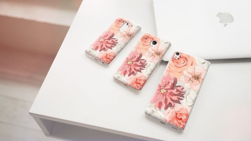 Чехол для Huawei с цветочным дизайном №120 27420 фото