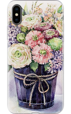 Чехол для телефона с цветочным дизайном №1 25635 фото