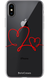 Чехол для iPhone Два красных сердца 32340 фото 1