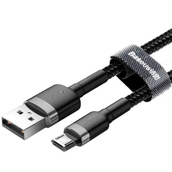 USB Cable Baseus Cafule MicroUSB (CAMKLF-BG1) Black 1m 31247 фото