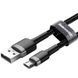 USB Cable Baseus Cafule MicroUSB (CAMKLF-BG1) Black 1m 31247 фото 2