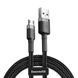 USB Cable Baseus Cafule MicroUSB (CAMKLF-BG1) Black 1m 31247 фото 1