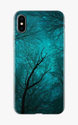 Чехол для iPhone Деревья и звездное небо 26292 фото