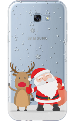 Чохол із Новорічним дизайном №6 для Samsung 28188 фото