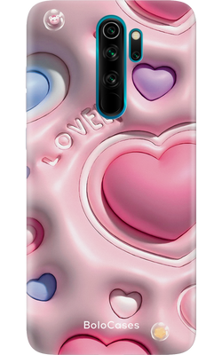 Чехол для Xiaomi Нежно-розовая любовь 27439 фото