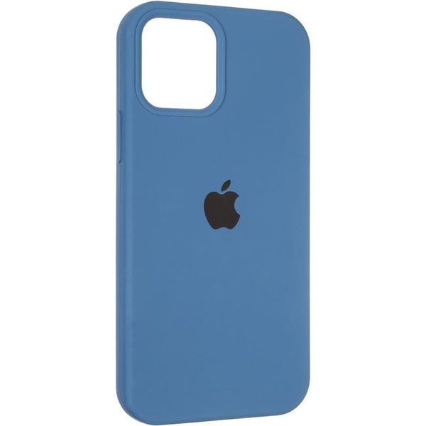 Чехол-накладка Original Full Soft Case (MagSafe) for iPhone Blue 31530 фото