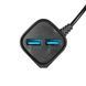 СЗУ Gelius Pro Edition Auto ID 2USB + Cable MicroUSB 2.4A Black (12 мес) 31444 фото 3