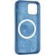 Чехол-накладка Original Full Soft Case (MagSafe) for iPhone Blue 31530 фото 5