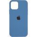 Чехол-накладка Original Full Soft Case (MagSafe) for iPhone Blue 31530 фото 2