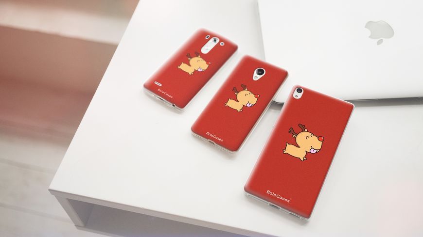 Чехол с новогодним дизайном №137 для Meizu 28815 фото