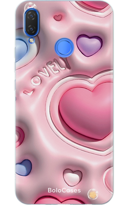 Чехол для Huawei Нежно-розовая любовь 32436 фото