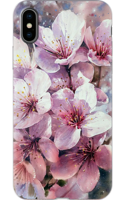 Чохол для iPhone Вишневий цвіт 29709 фото