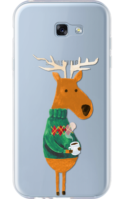 Чохол із Новорічним дизайном №7 для Samsung 28189 фото