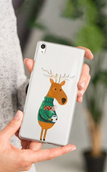 Чехол с Новогодним дизайном №7 для Samsung 28189 фото