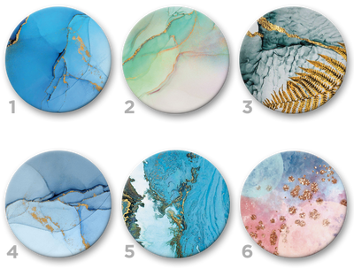 Popsocket (Попсокет) з мармуровими дизайнами №5 30135 фото