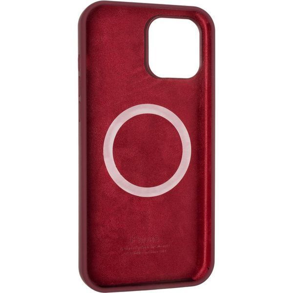 Чехол-накладка Original Full Soft Case (MagSafe) for iPhone Max Bordo 31531 фото