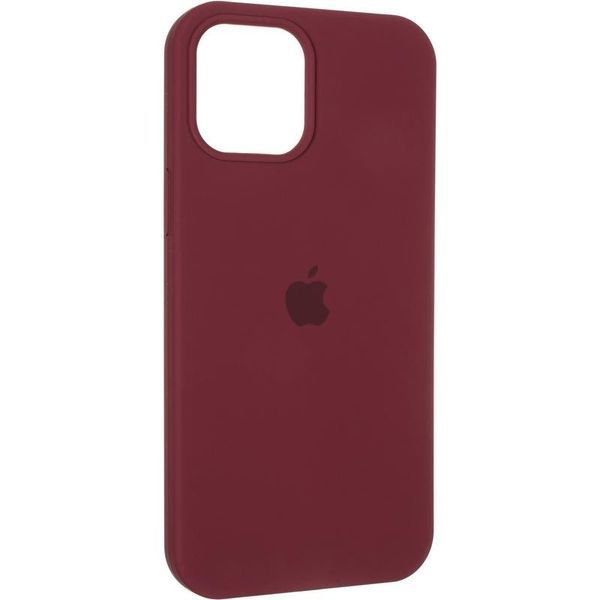 Чехол-накладка Original Full Soft Case (MagSafe) for iPhone Max Bordo 31531 фото